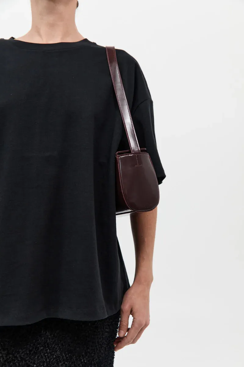 East West Baguette Bag - Bordeaux