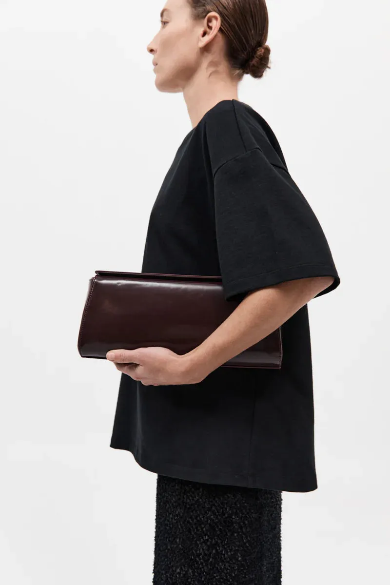 East West Baguette Bag - Bordeaux