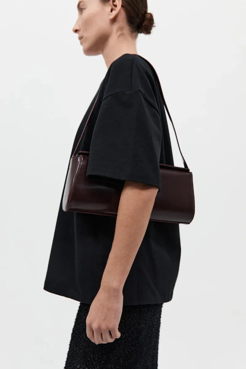 East West Baguette Bag - Bordeaux