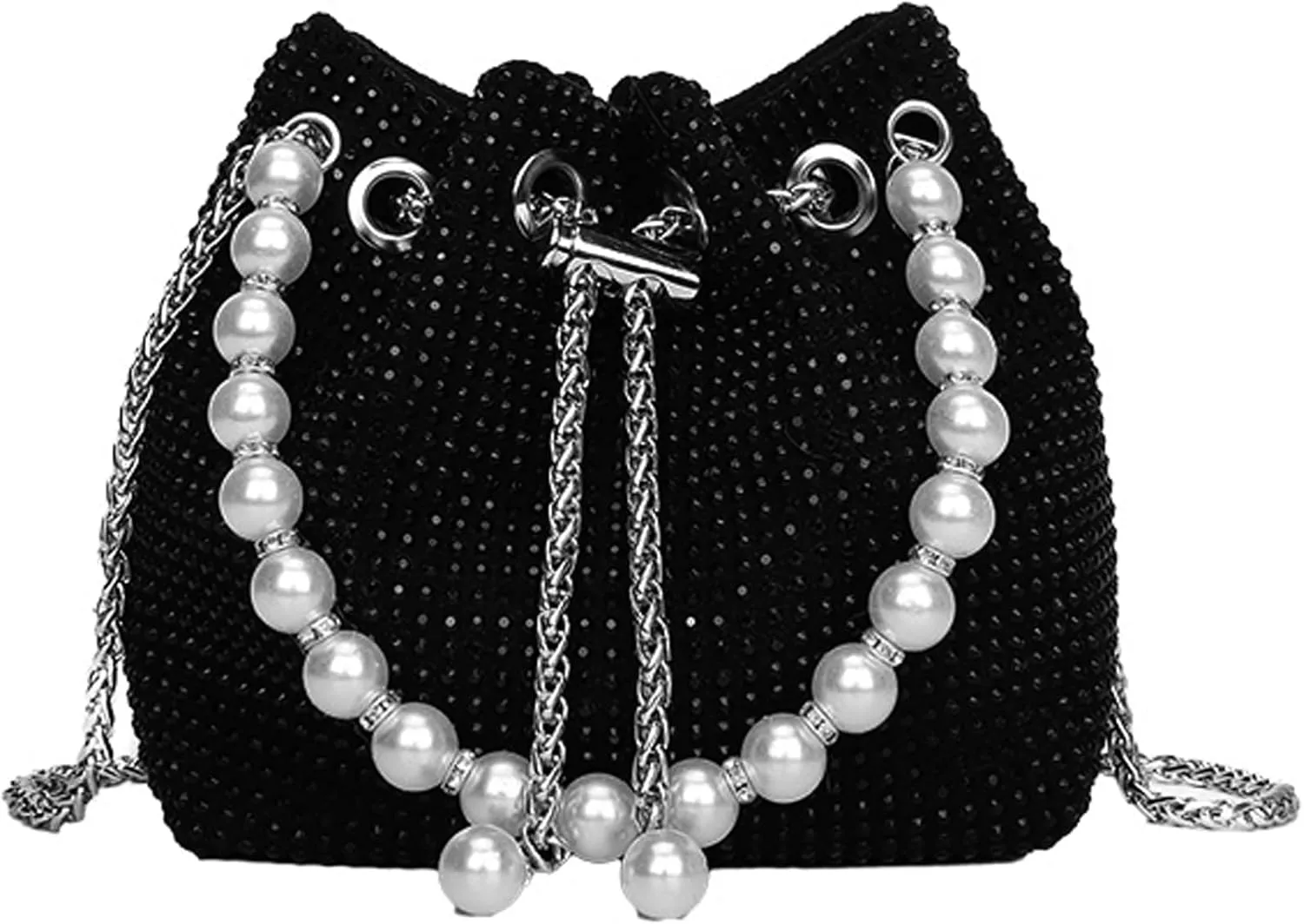 Elegant Rhinestone Evening Bags for Women - Sparkling Clutch Purses for Parties, Proms, Weddings, Night Outs, Formal Events