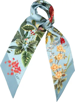 Elizabetta 100% Silk Skinny Bandeau Scarves - Handmade in Italy