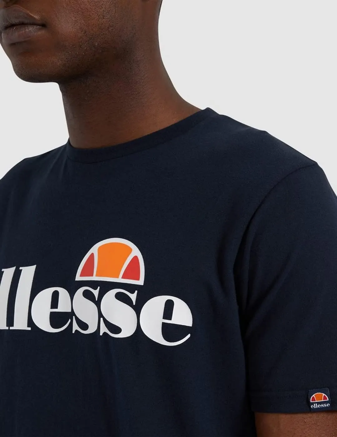 ellesse SL Prado Black Cotton T-Shirt
