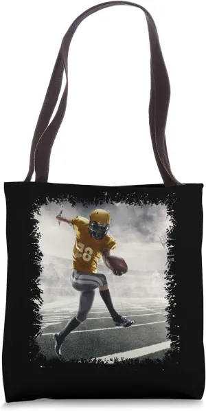 Epic One-Handed Football Catch Skills That Stun the Crowd Tote Bag