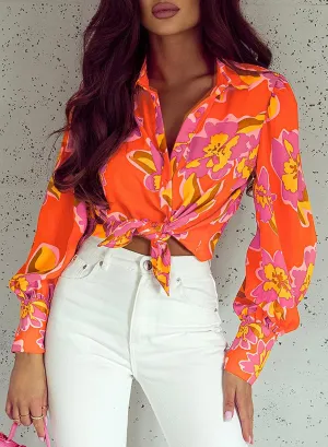 EVALESS Womens Tops Button Down Shirts Print Long Sleeve Blouses for Women Fashion 2025