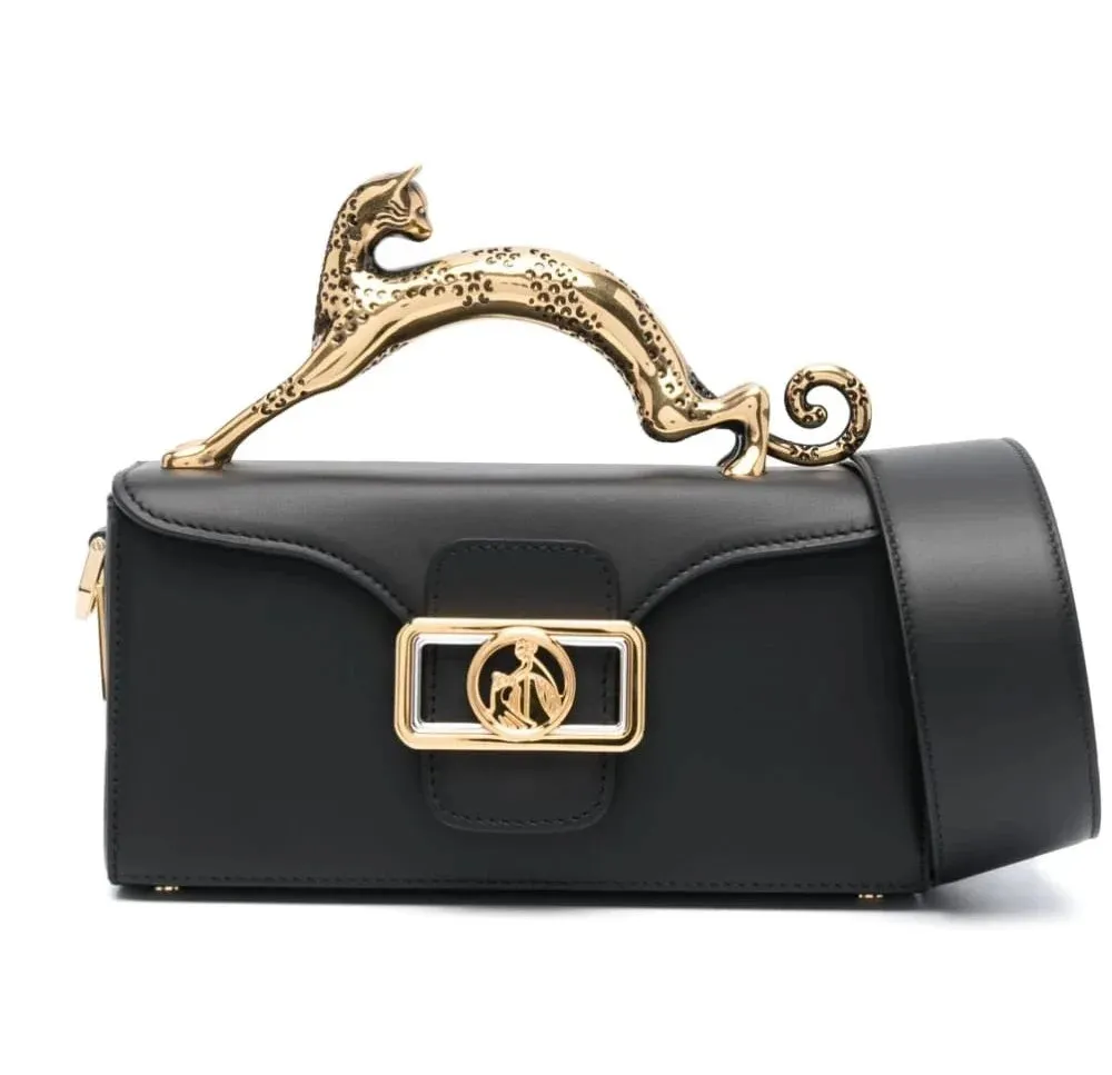 Famous Luxury Brand Replica Bags For Women High Quality Metal Handle Designer Shoulder Bag Elegant Fashion Rectangular Handbag