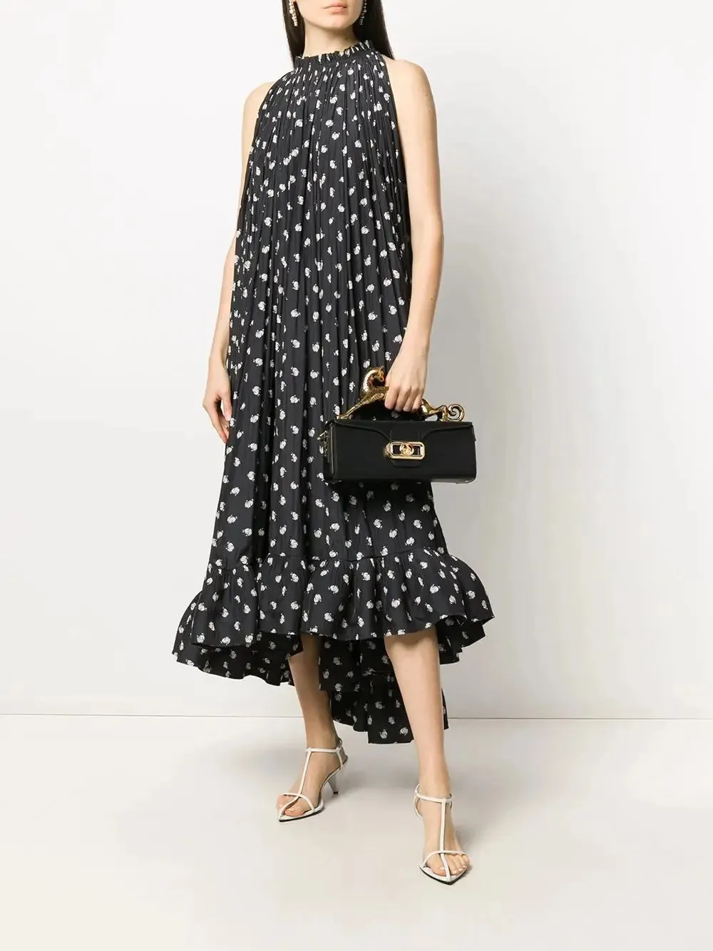 Famous Luxury Brand Replica Bags For Women High Quality Metal Handle Designer Shoulder Bag Elegant Fashion Rectangular Handbag