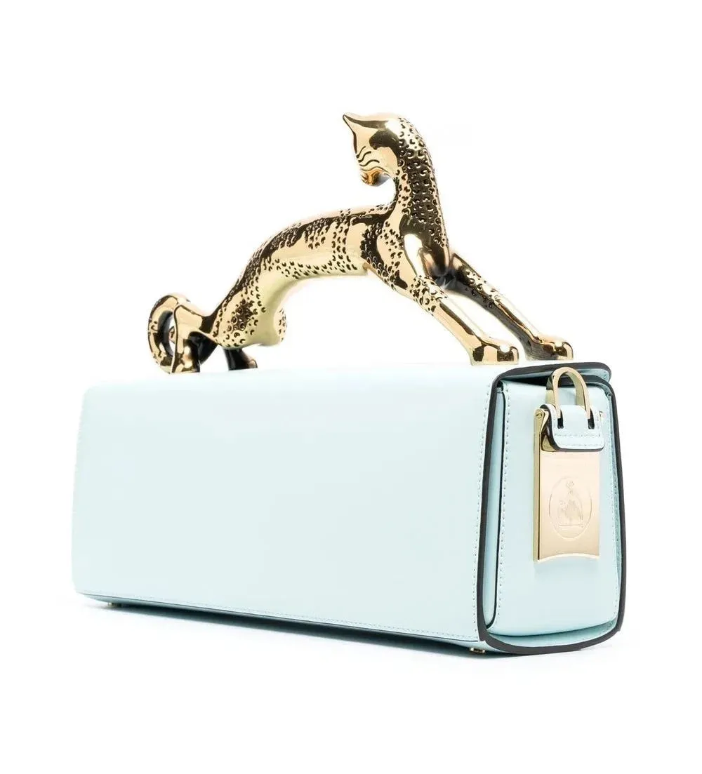 Famous Luxury Brand Replica Bags For Women High Quality Metal Handle Designer Shoulder Bag Elegant Fashion Rectangular Handbag