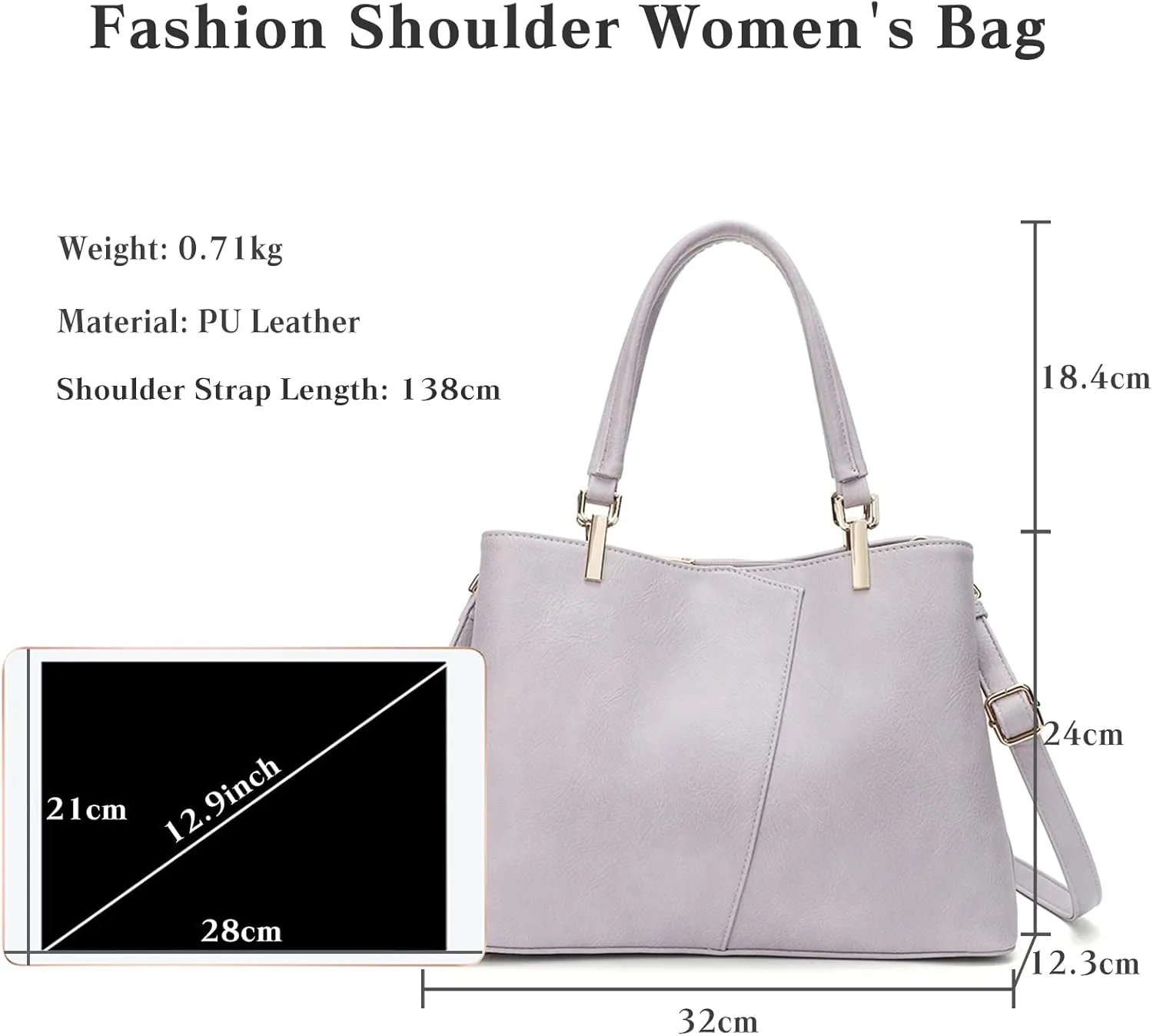 Fashion Women Handbag Waterproof