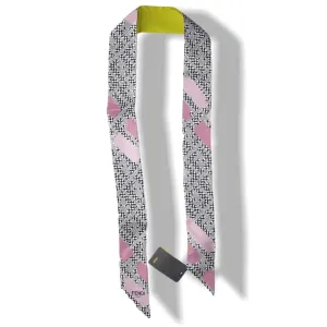 Fendi Anis/Rose Printed Twillino Zucca Twilly, NWT!