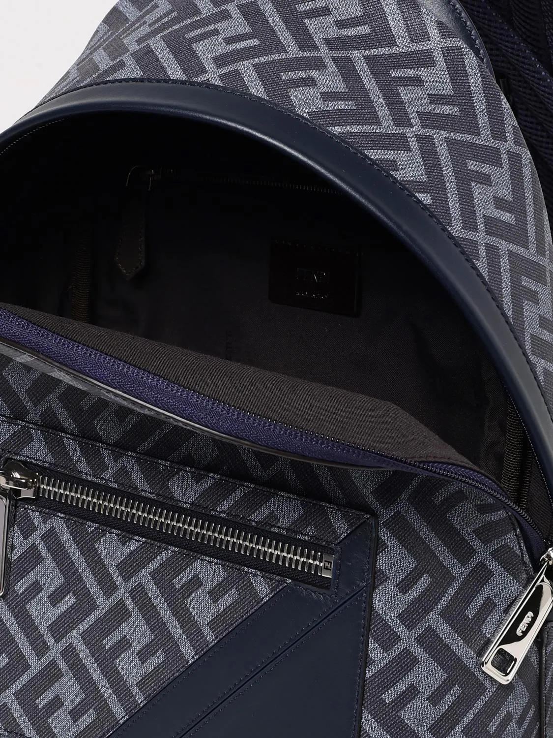 Fendi Backpack Men Denim