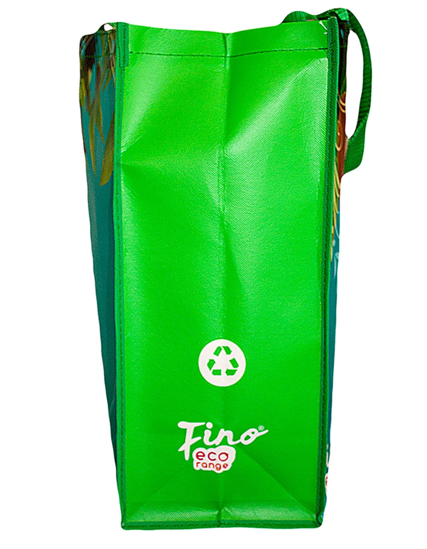 Fino SK-PP01 Glossy Eco-Friendly Set of 4 Reusable Shopping Bag - Orange Tree