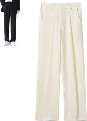Fleurosta Mens Pants, 2025 New Stretch Ice Silk Comfort Everyday Pants, Men Dress Pant,All-Day Comfort
