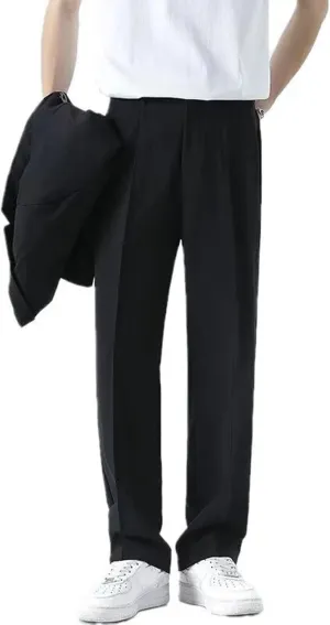 Fleurosta Mens Pants, 2025 New Stretch Ice Silk Comfort Everyday Pants, Men Dress Pant,All-Day Comfort