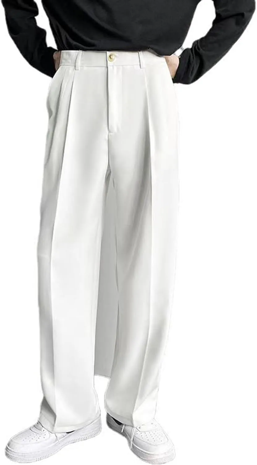 Fleurosta Mens Pants, 2025 New Stretch Ice Silk Comfort Everyday Pants, Men Dress Pant,All-Day Comfort