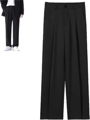 Fleurosta Mens Pants, 2025 New Stretch Ice Silk Comfort Everyday Pants, Men Dress Pant,All-Day Comfort