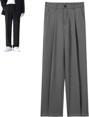 Fleurosta Mens Pants, 2025 New Stretch Ice Silk Comfort Everyday Pants, Men Dress Pant,All-Day Comfort