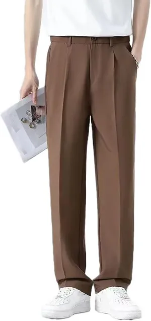 Fleurosta Mens Pants, 2025 New Stretch Ice Silk Comfort Everyday Pants, Men Dress Pant,All-Day Comfort