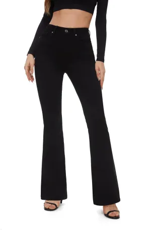 FLYING BANANA Women's High Waisted Butt Lifting Stretch Bootcut Jeans