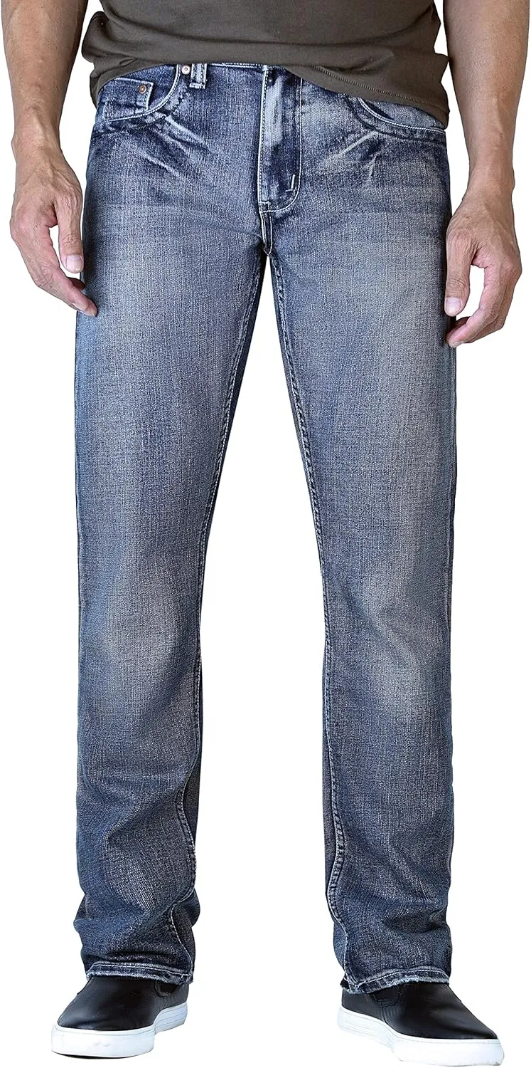 Flypaper Men's Straight Jeans Regular Fit