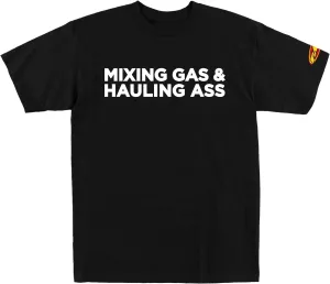 FMF Gass T-Shirt Large Black FA21118915-BLK-L