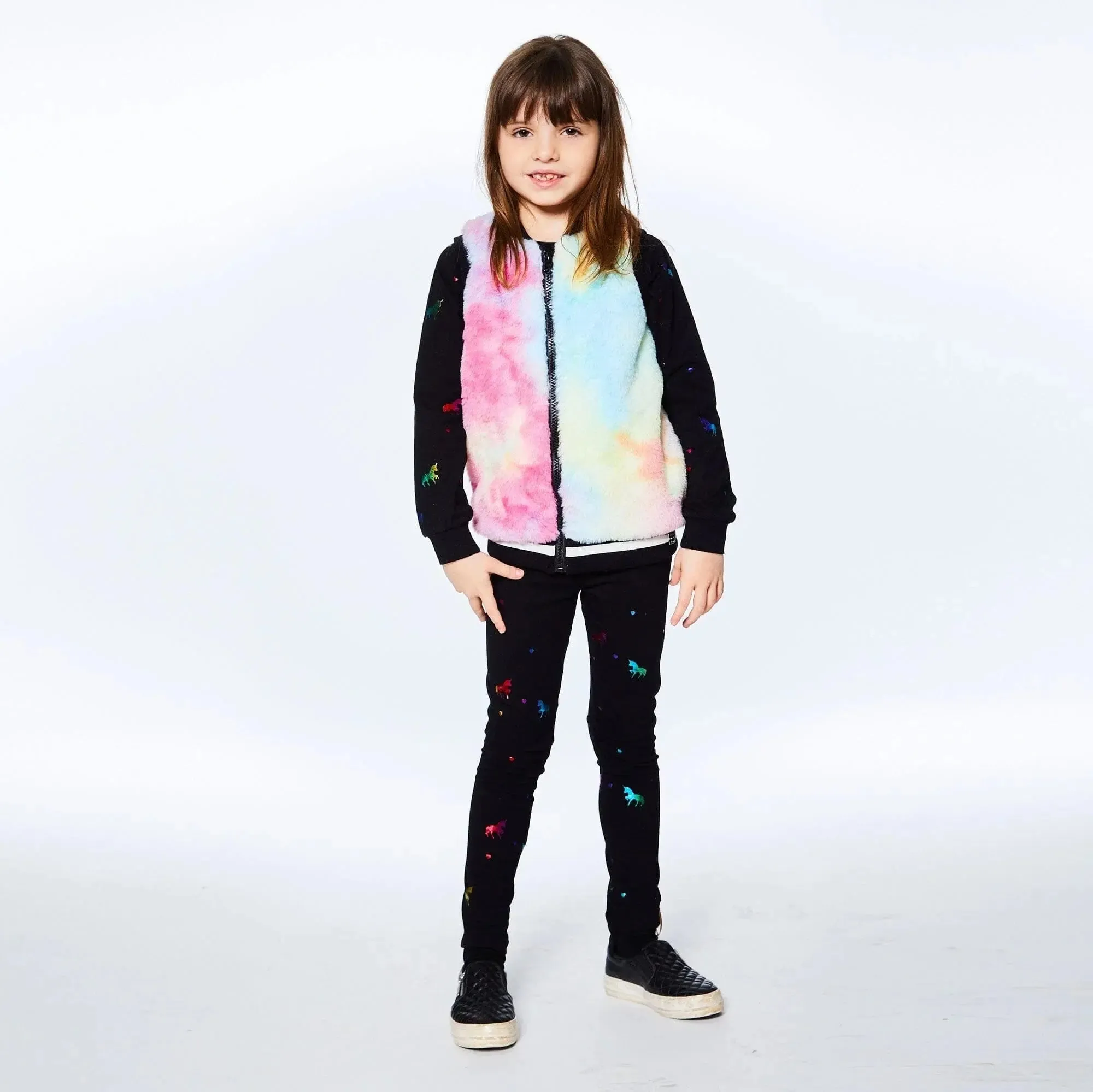 Foil Unicorn Print Legging | DEUX PAR DEUX