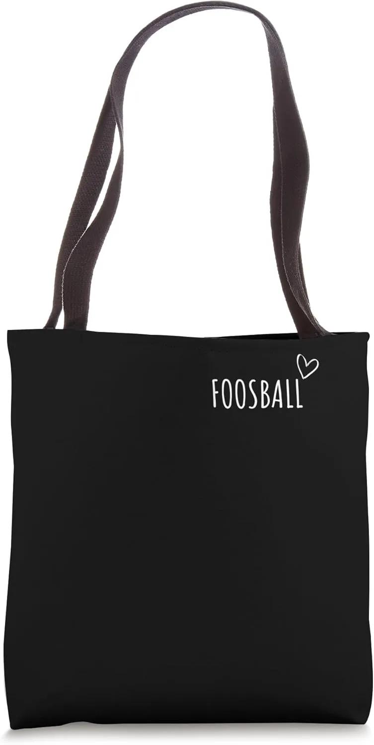 Foosball Lover Men Women Kids Table Game Fun Players Tote Bag