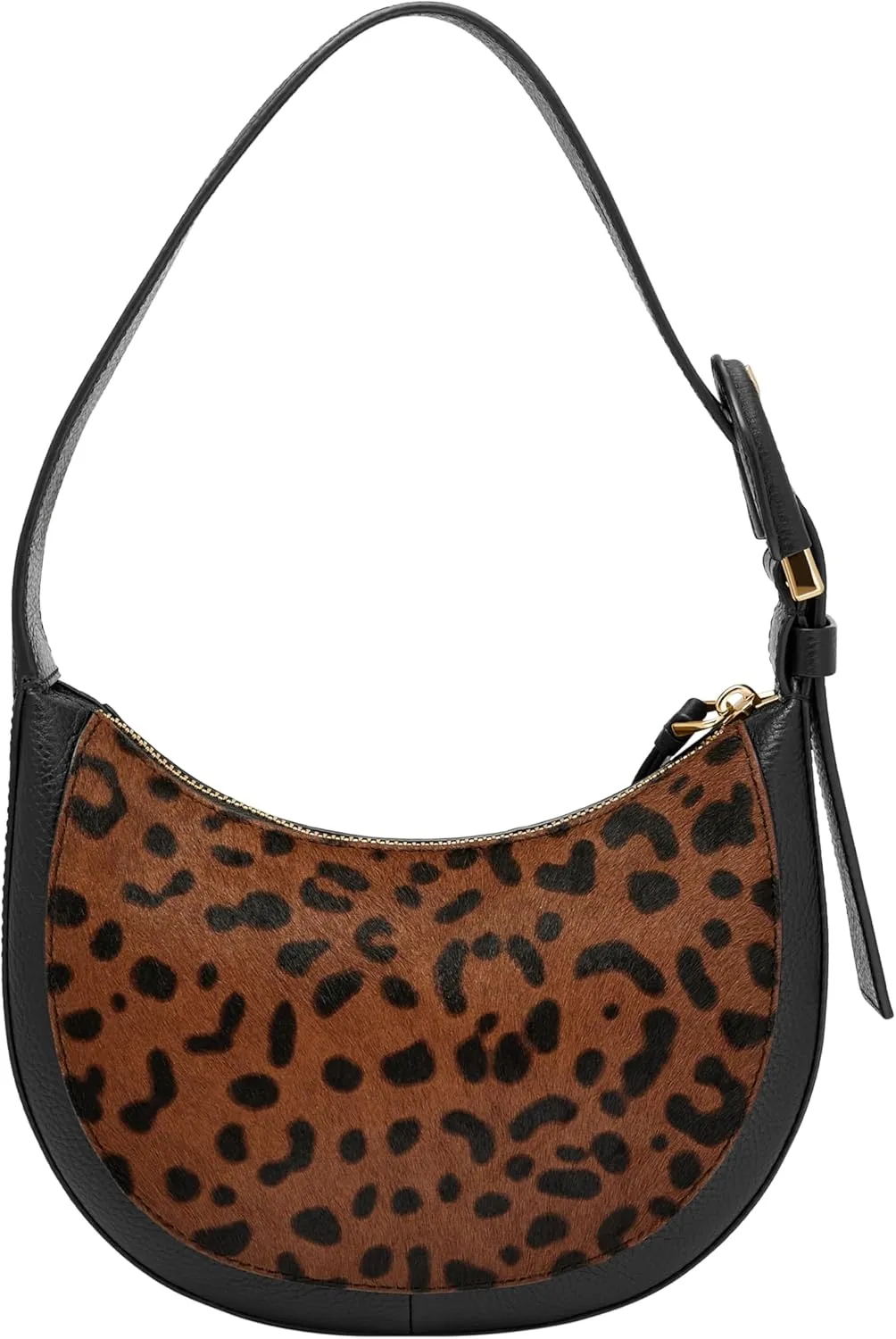 Fossil Women's Harwell Leather Crescent Shoulder Bag