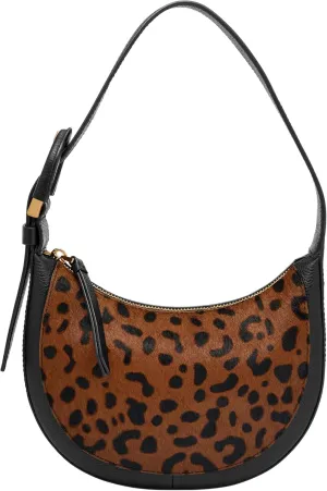 Fossil Women's Harwell Leather Crescent Shoulder Bag