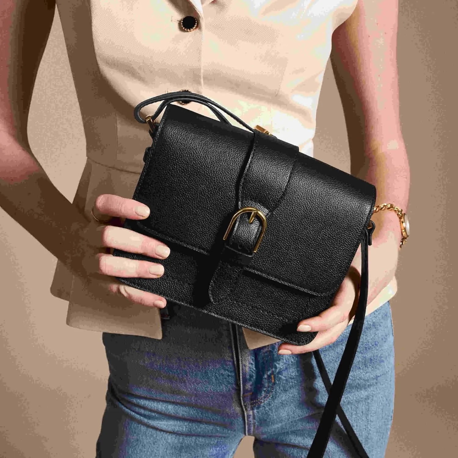 Fossil Women's Zoey Leather Crossbody Bag