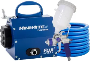 Fuji Spray 2804-T75G Mini-Mite 4 Platinum - T75G Gravity HVLP Spray System
