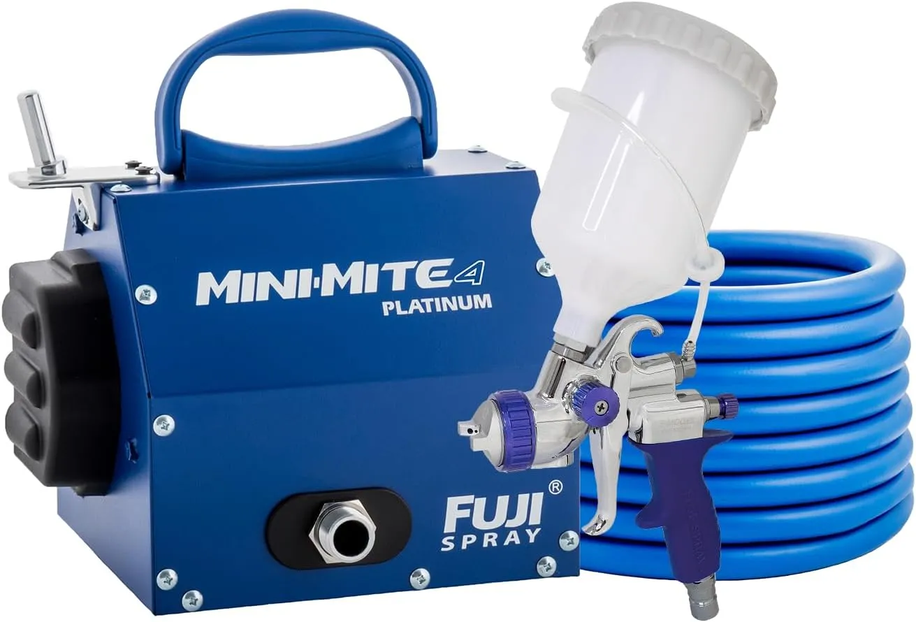 Fuji Spray 2804-T75G Mini-Mite 4 Platinum - T75G Gravity HVLP Spray System