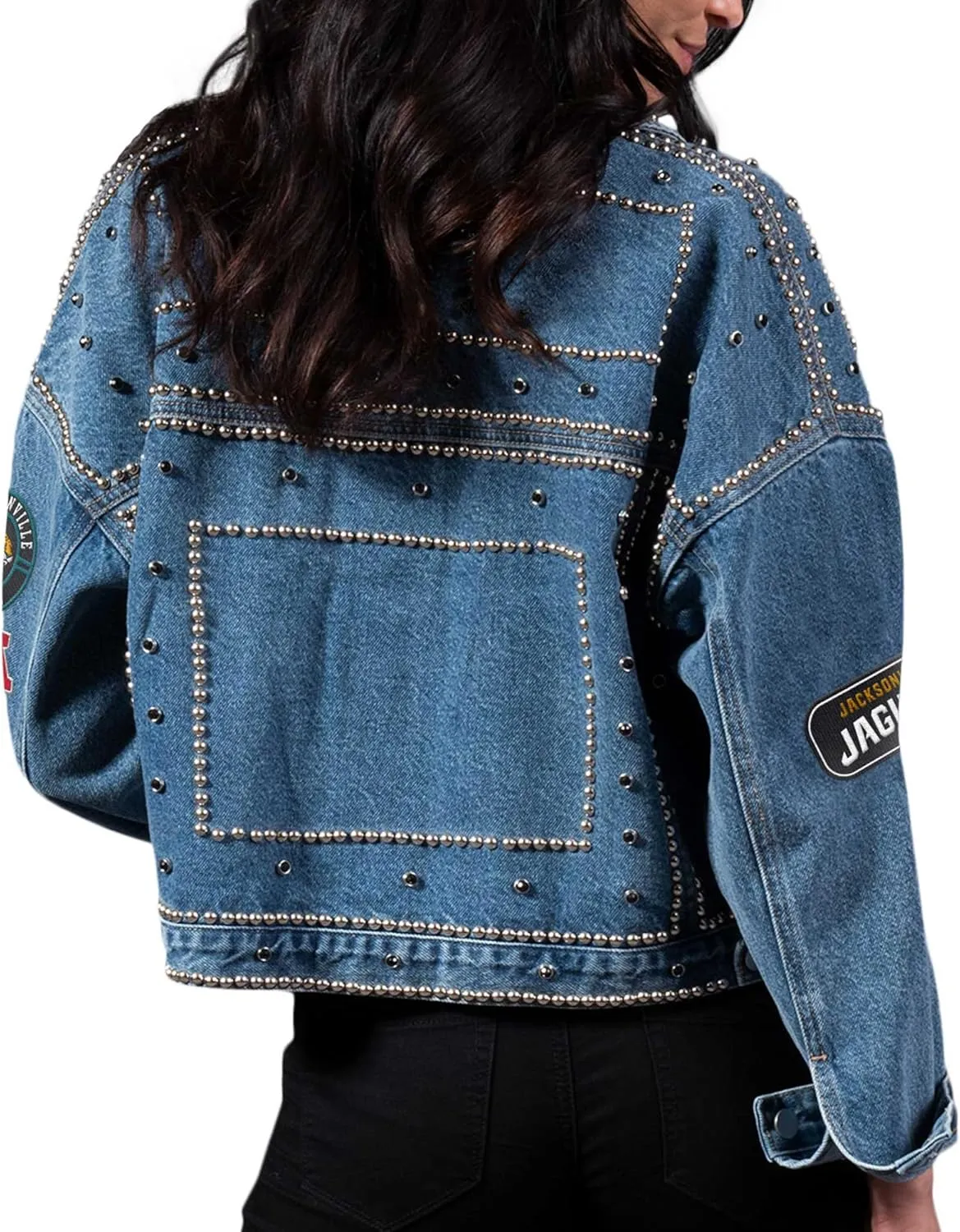G-III Sports Women's NFL First Finish Medium Full-Button Jacket