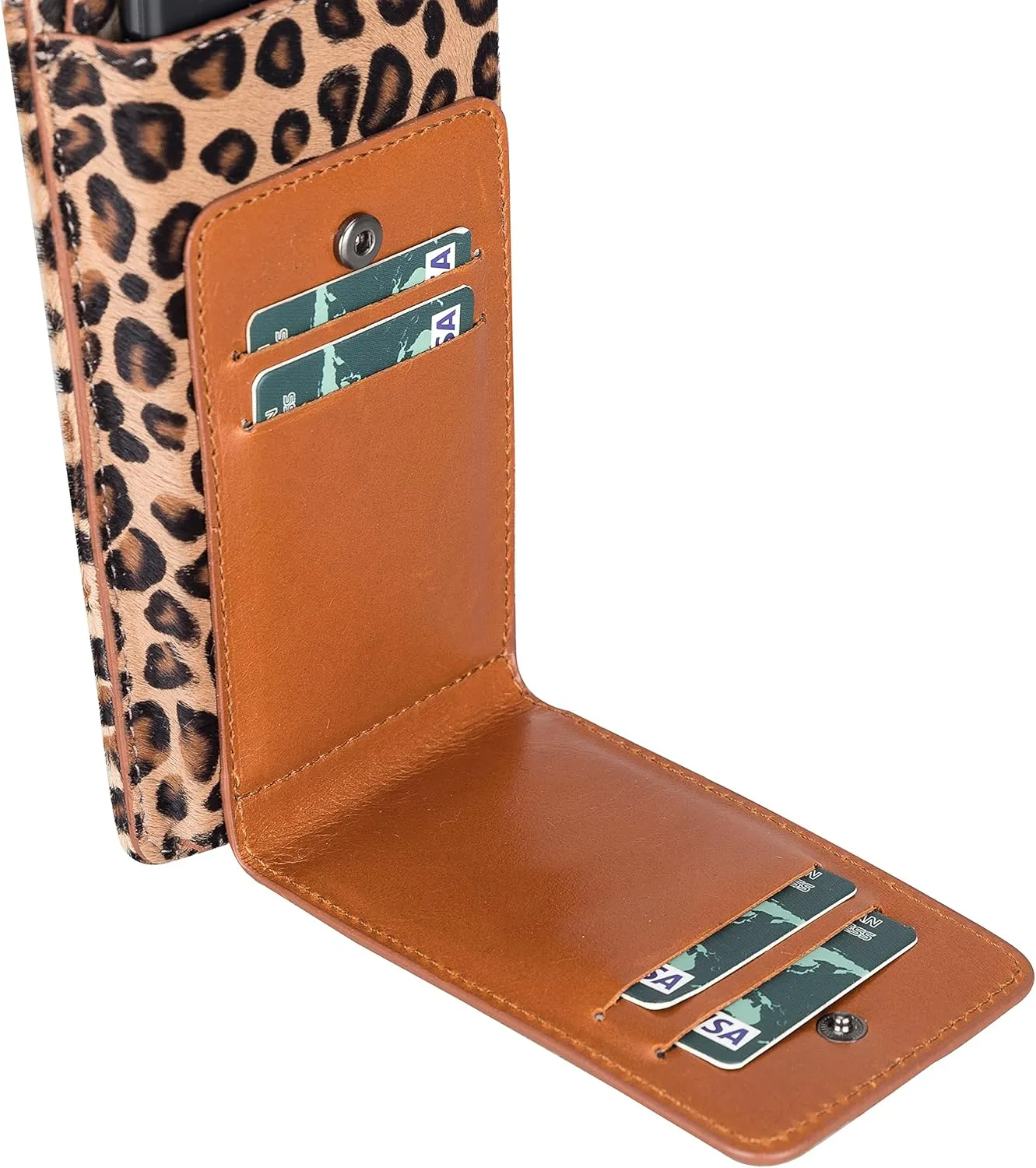 Genuine Leather Cross-Body Bags For Women, Cross-Body Purse Cell Phone Wallet Purses Case With Detachable Strap, Shoulder Bag