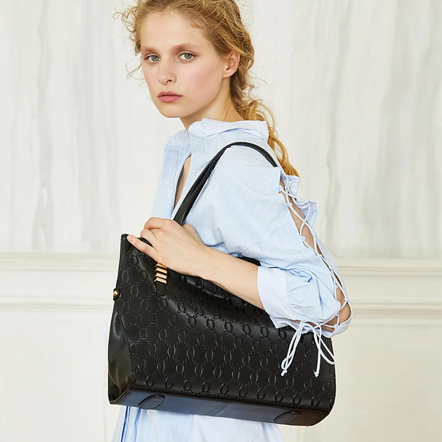 Genuine Leather Women Tote Bags: Large Designer Shoulder Purses for - Soft Fashion Handbags