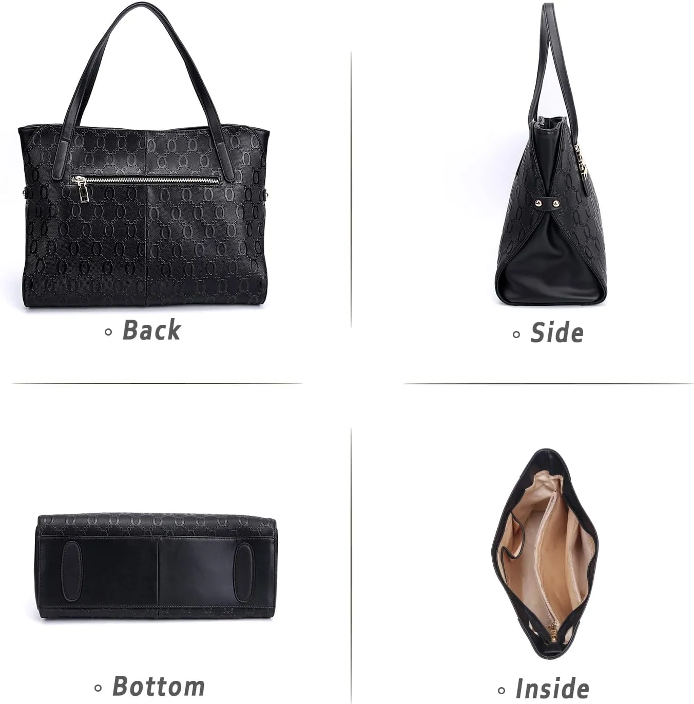 Genuine Leather Women Tote Bags: Large Designer Shoulder Purses for - Soft Fashion Handbags