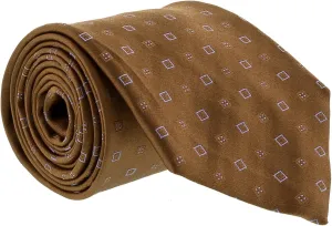 Gianfranco Ferre J037 U2F Brown Silk Mens Tie