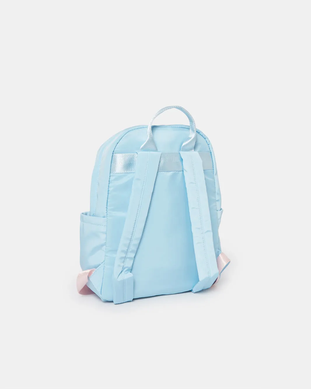 Girls Blue Embellished Backpack