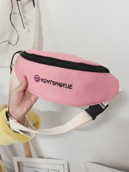 Girls Letter Embroidered Fanny Pack- FDs