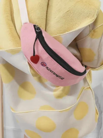 Girls Letter Embroidered Fanny Pack- FDs