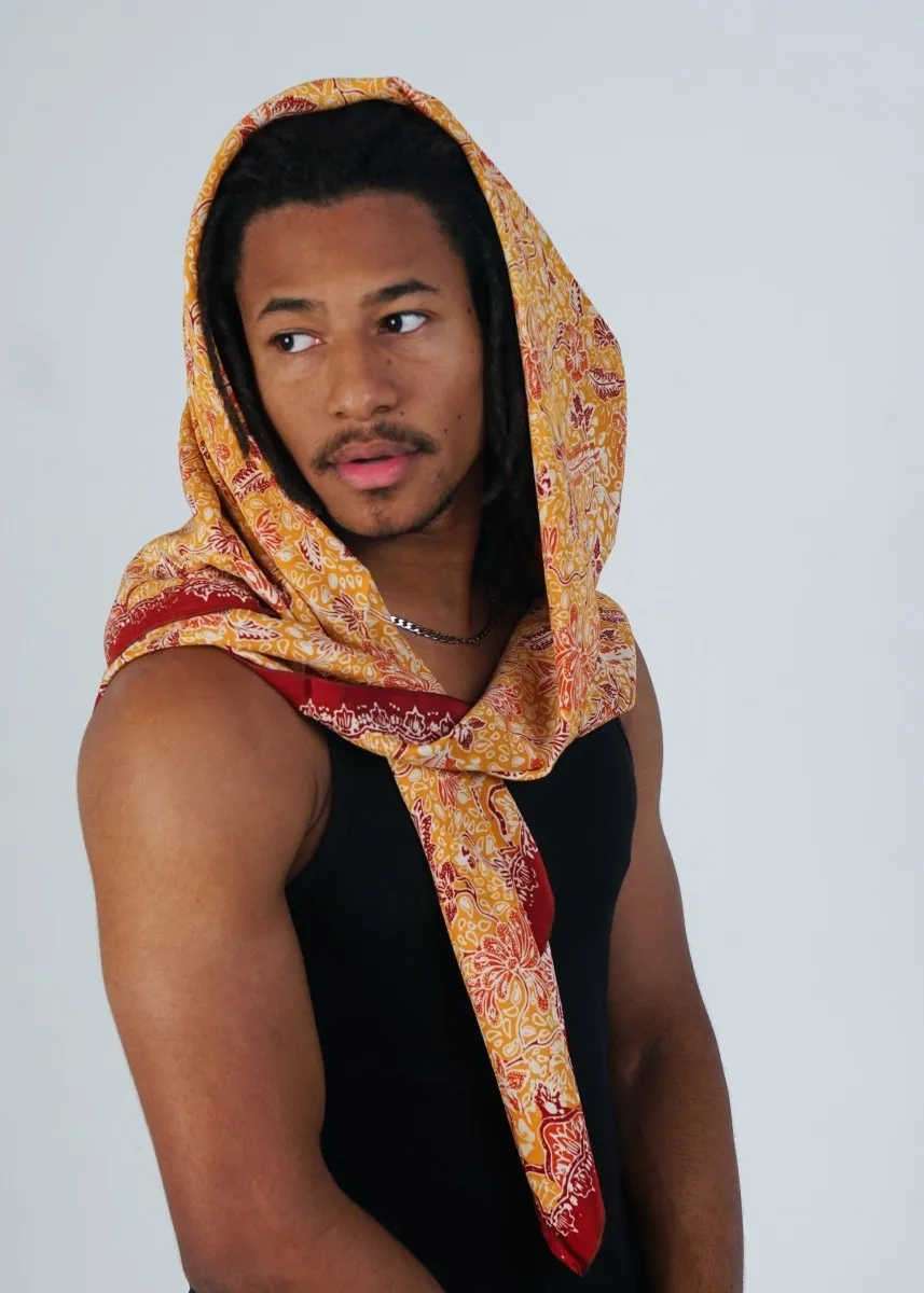 GOLD & CARDINAL REFINED SILK SQUARE
