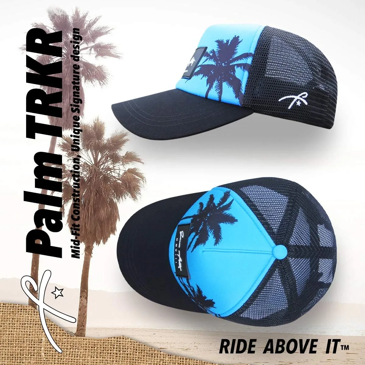 Grace Folly Foam Trucker Hat Snapback Mesh Baseball Cap for Men or Women