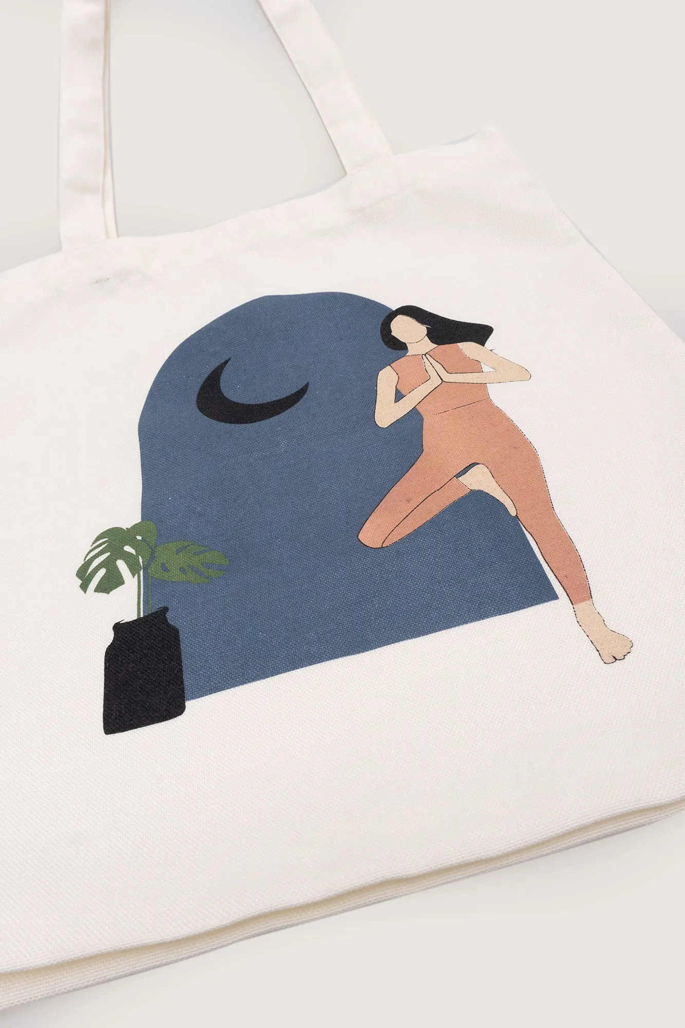 Graphic Canvas Tote Bag