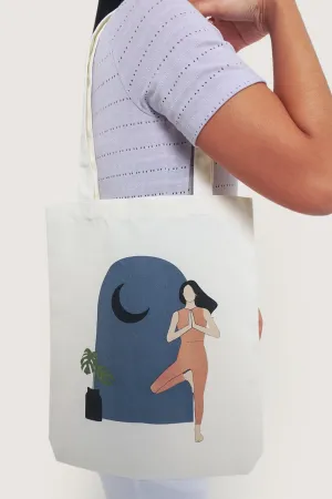 Graphic Canvas Tote Bag