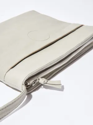 Grey Deerskin Conductor Bag