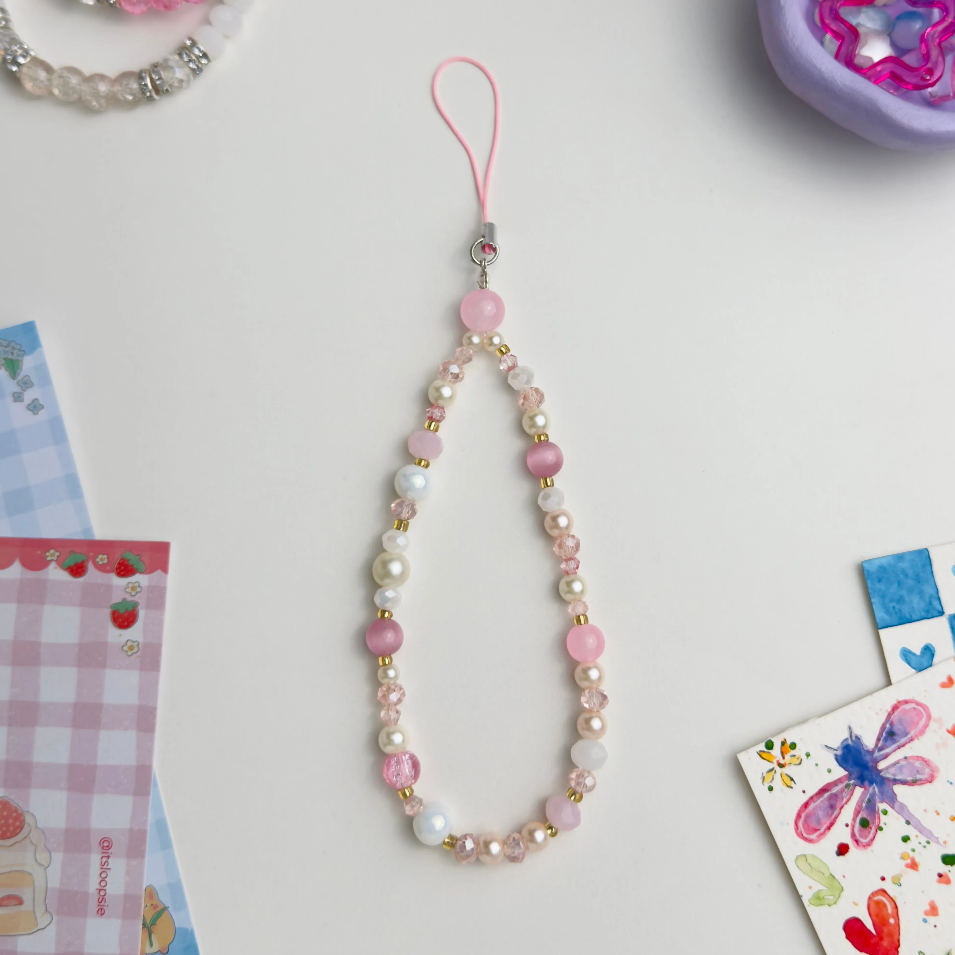 Gulaabi Chamcham Phone Charm