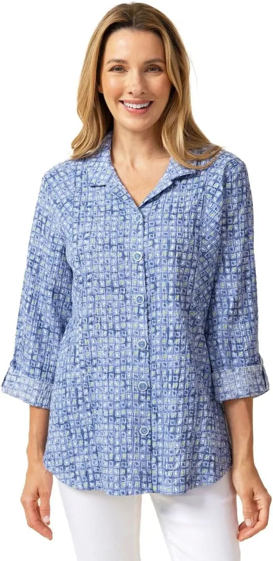 Habitat Women's Crinkle Cotton Boardwalk Tunic - 40520