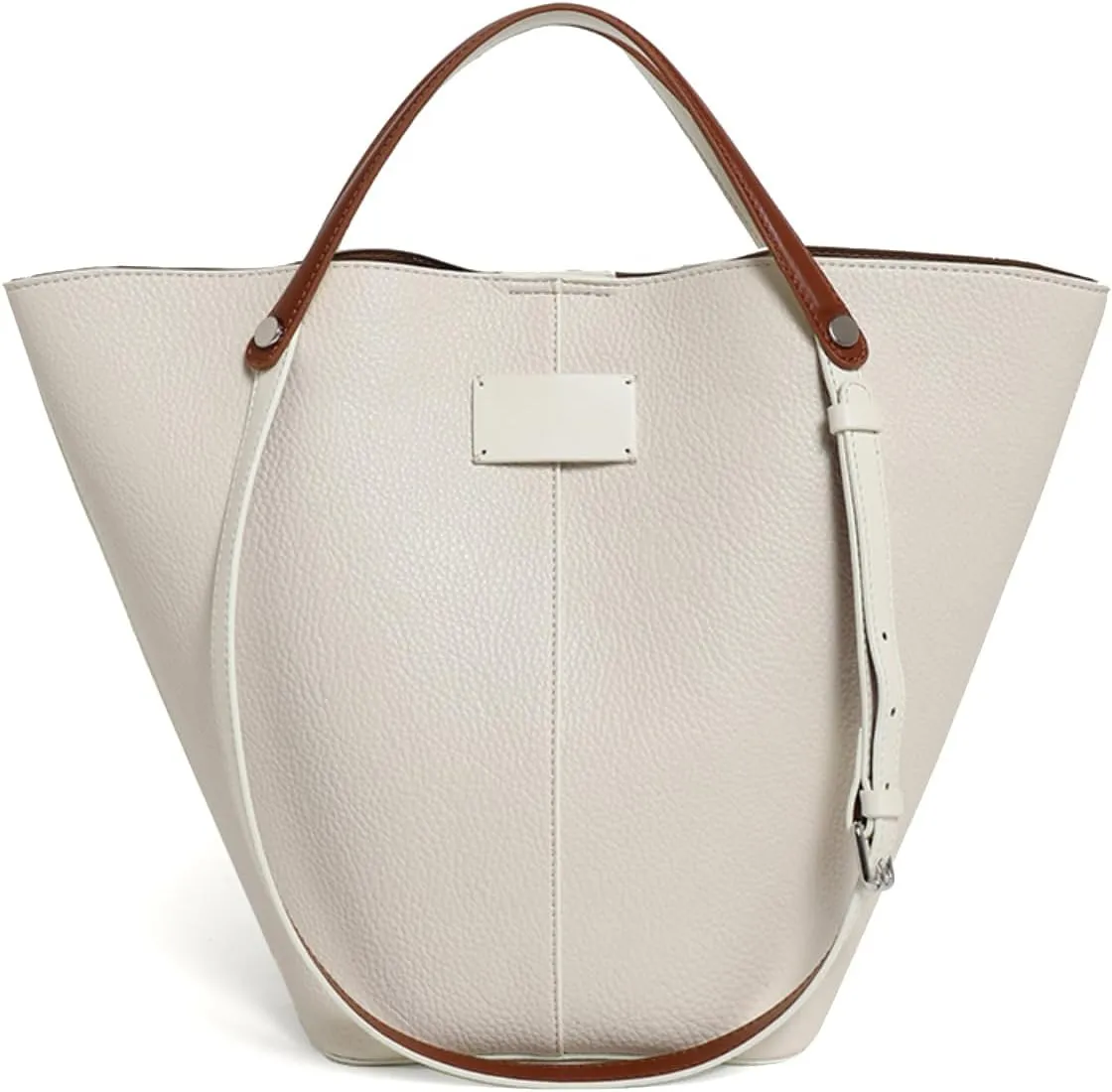Handcrafted Dress-age handbag bucket bag Large Capacity Vegetable Basket Handbags All-Match Shoulder