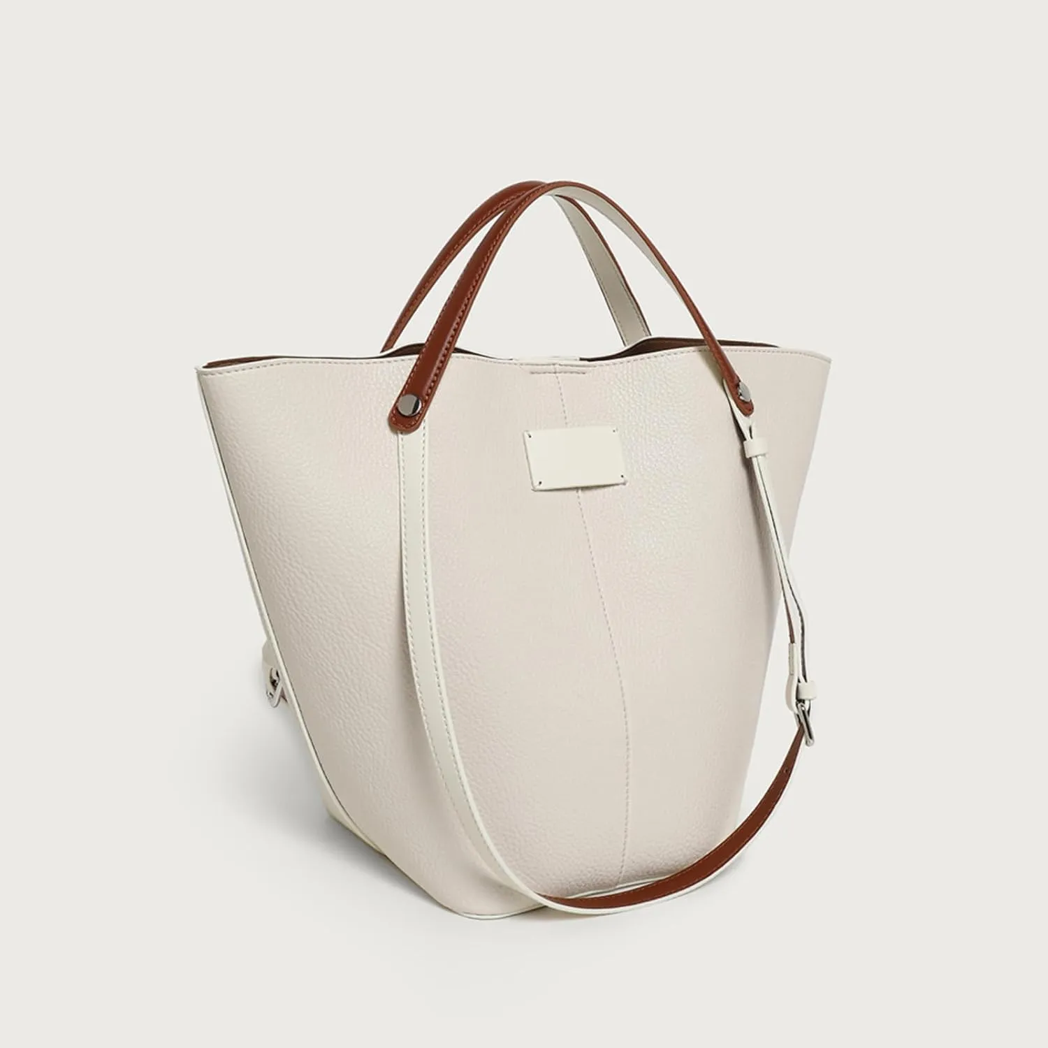 Handcrafted Dress-age handbag bucket bag Large Capacity Vegetable Basket Handbags All-Match Shoulder