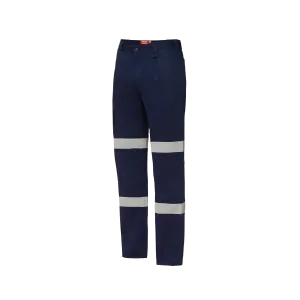Hard Yakka Men's Foundations Drill Pants with Double Hoop Tape - Navy
