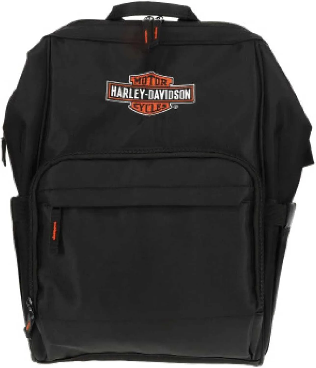 Harley-Davidson Embroidered Bar & Shield Diaper Canvas Backpack - Black